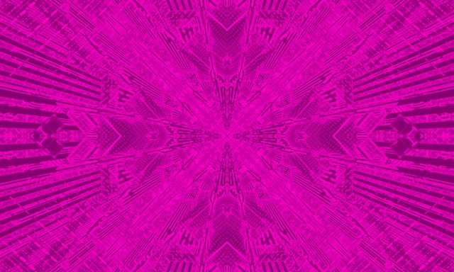 Neon Tunnel Magenta Kaleidoscope Burst VJ Loop 5:3 Wide 60fps Screensaver