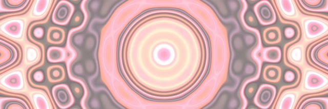 Tunel Neon Puls Spiral Rozë VJ Loop 3:1 Triple Wide 60fps Screensaver