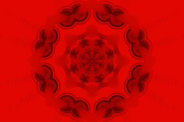 Tunel Neon i Kuq Mandala VJLoops 3:2 Surface 60fps Screensaver