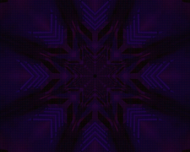Tunel Neon Shpërthim Ylli Vjollcë VJ Loop 5:4 Industrial 60fps Screensaver