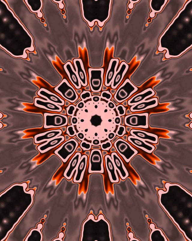 Tunel Neon Shpërthim Radial Majë 4:5 Instagram 60fps Screensaver Vj Loop