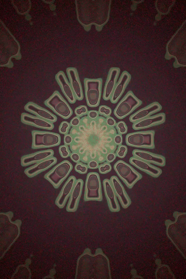 Tunel Neon Shpërthim Radial me Petale VJ Loop 2:3 Photo Portrait 60fps Screensaver