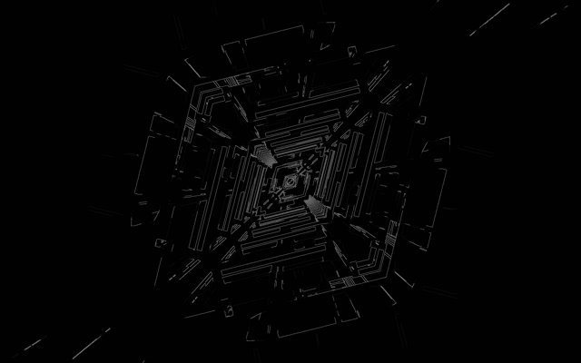 Tunel Neon Vorbull Kornizë Tel VJ Loop 60fps 16:10 MacBook Ruajtës Ekrani