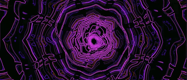 Tunel Neon Vjollcë Screensaver 21:9 Ultrawide 60fps VJ Loop