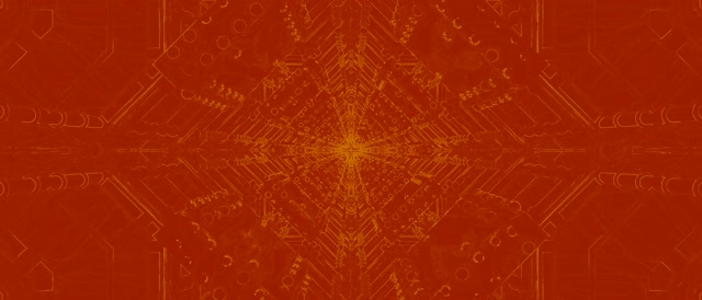 Tunel Neon Shpërthim Kaleidoskop Ngjyrë Kajsie VJLoops 21:9 Ultrawide 60fps Ekrankursyes