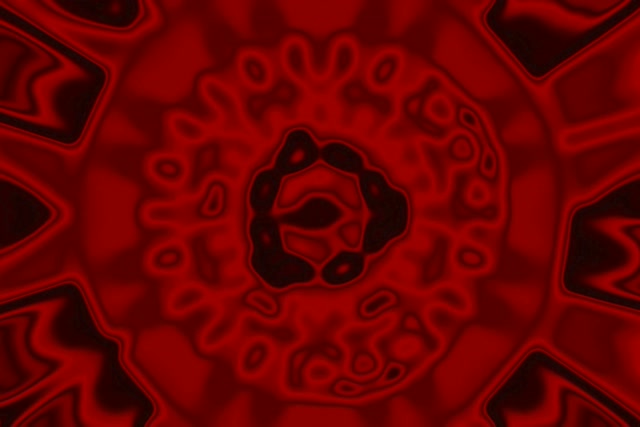 Tunel Neon Blob i Kuq Vortex VJ Loop 3:2 Surface 60fps Screensaver