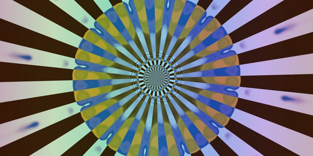 Tunel Neon Shpërthim Rreze Spirale VJ Loop 2:1 Univisium 60fps Mbrojtës Ekrani