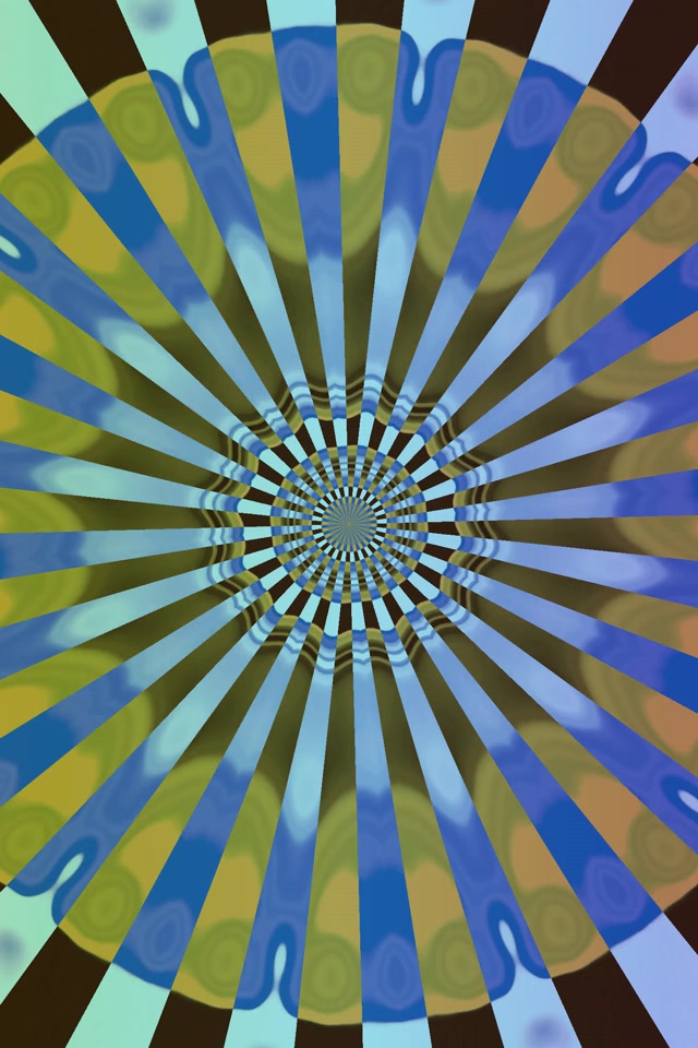 Tunel Neon Kaleidoskop Burst VJ Loop 2:3 Photo Portrait 60fps Ruajtës Ekrani