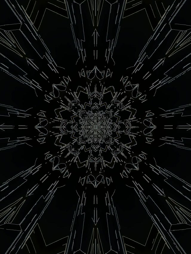 Tunel Neon i Zi Flokë Bora Screensaver 3:4 iPad Portrait 60fps VJ Loop