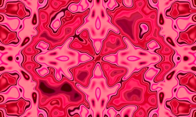 Tunel Neon Rozë Kaleidoskop Vj Loop 5:3 Wide 60fps Screensaver