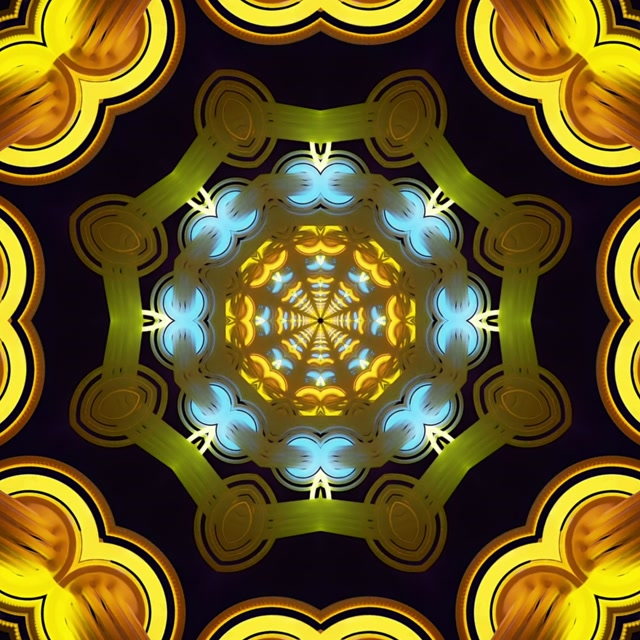 Kaleidoskop i artë tunel neon mbrojtës ekrani windows 11 VJLoops 1:1 katror 60fps