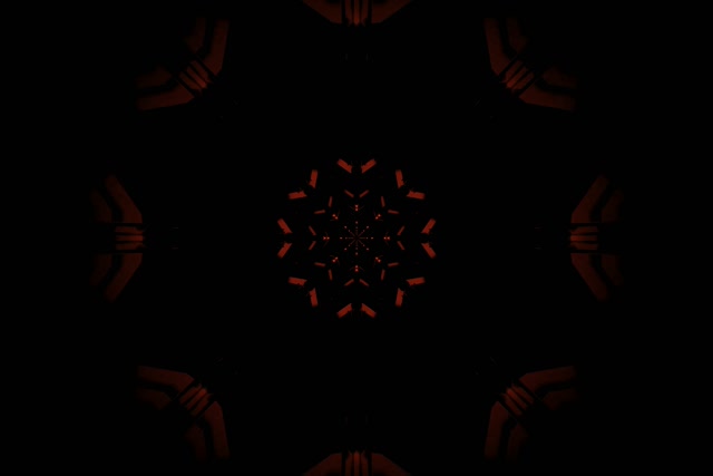 Vj loop Tunel Neon Fulg Dëbore i Kuq Fraktal 3:2 surface 60fps screensaver