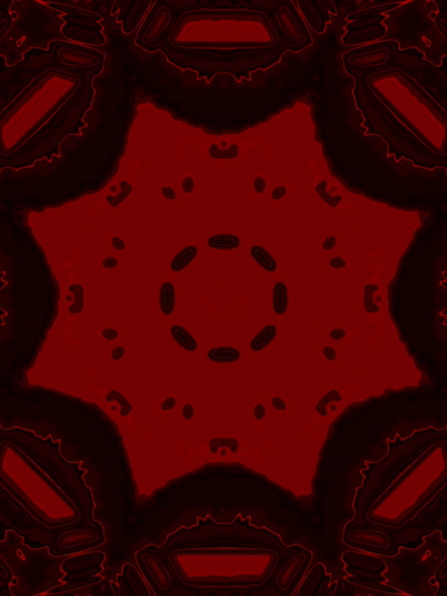 Tunel Neon Sy Fraktal i Kuq Vorbull VJ Loop 3:4 iPad Portrait 60fps Screensaver