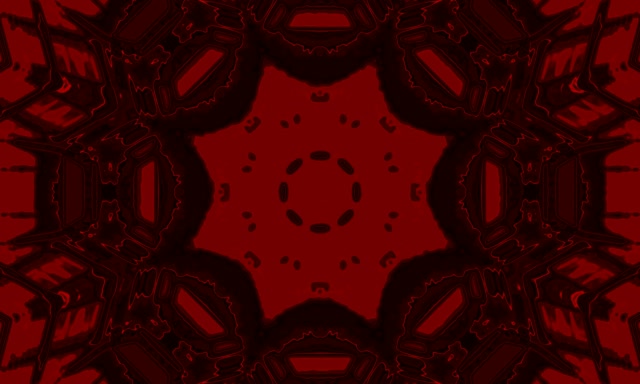 Tunel Neon Heksagon i Kuq Lulëzim VJ Loop 5:3 Wide 60fps Screensaver