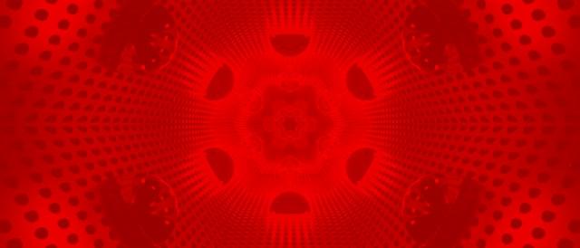 Tunel Neon i Kuq Vorbull Gjashtëkëndësh Vj Loop 21:9 Ultrawide 60fps Screensaver