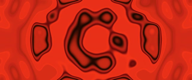 Neon Tunnel Red Hexagon Kaleidoscope Vj Loop 2.39:1 Cinemascope 60fps Screensaver