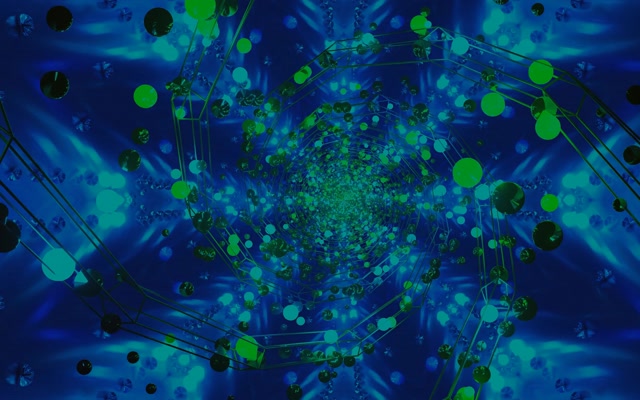 Neon Tunnel Green Bubble Vortex Vj Loop 16:10 Macbook 60fps Screensaver