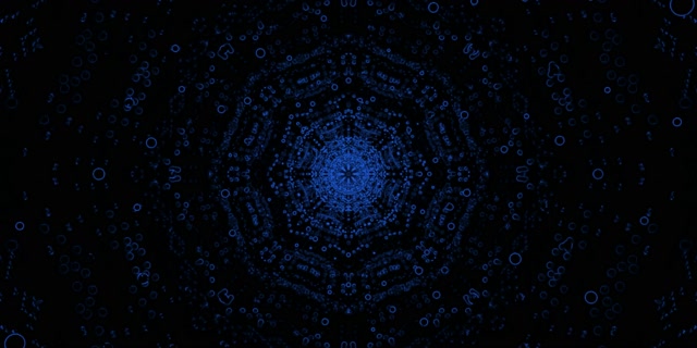 Neon Tunnel Magenta Fractal Vortex Vj Loop 2:1 Univisium 60fps Screensaver