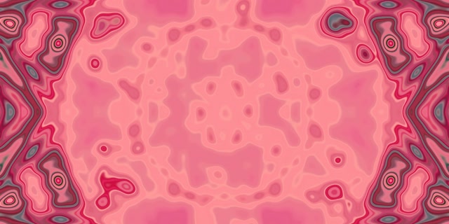 Vj loop Neon Tunnel Pink Kaleidoscope Fractal 2:1 Univisium 60fps Screensaver