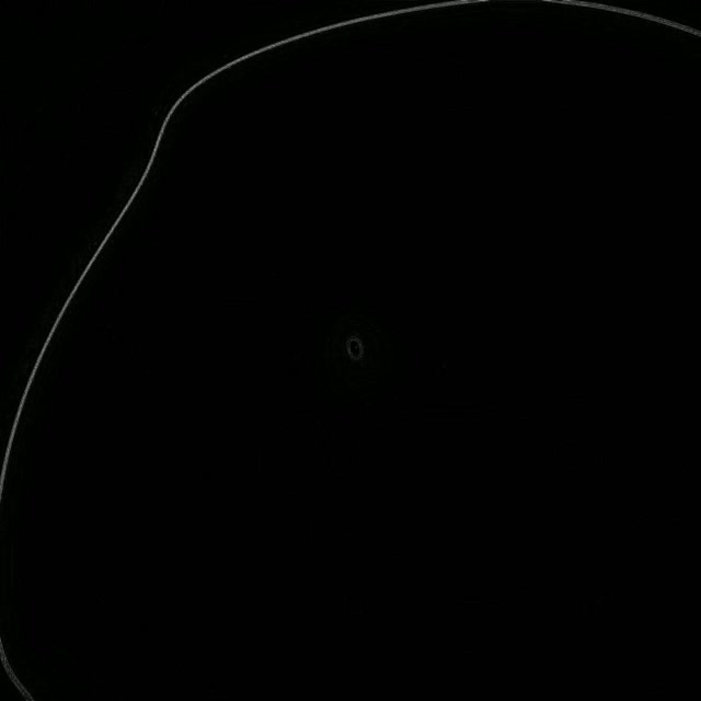 Neon Tunnel Dark Organic Blob Loop | Vj loop | 1:1 square 60fps screensaver