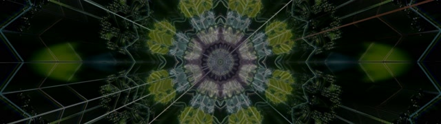 Hypnotic Kaleidoscope Neon Tunnel | 32:9 Ultrawide | 60fps VJ Loop Screensaver