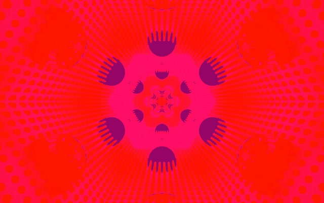 Neon Tunel Heksagon Kaleidoskop Vj Loop 60fps 16:10 Macbook Čuvar Ekrana