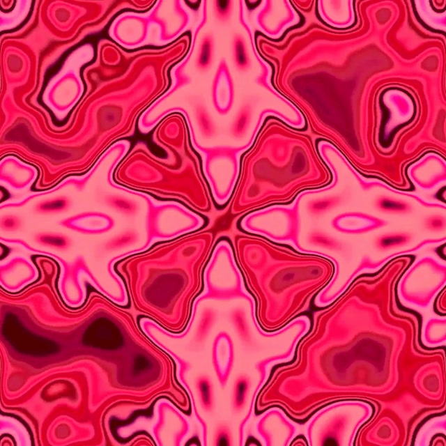 Neon Tunel Ružičasti Kaleidoskop Vj Loop 1:1 Square 60fps Screensaver
