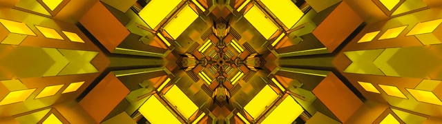 Zlatni Neon Tunel Screensaver 32:9 Super Ultrawide 60fps VJ Loop