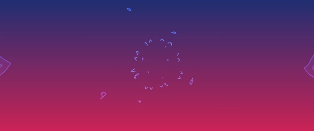 Neon Tunel Kaleidoskop Eksplozija VJ Loop 2.39:1 Cinemascope 60fps Screensaver