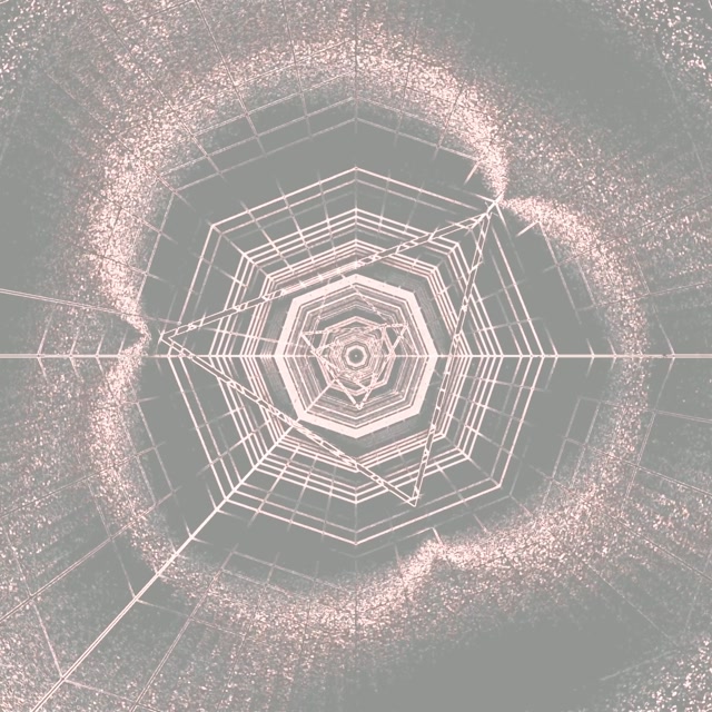 Neon Tunel Heksagon Vrtlog Vj Loop 1:1 Square 60fps Screensaver