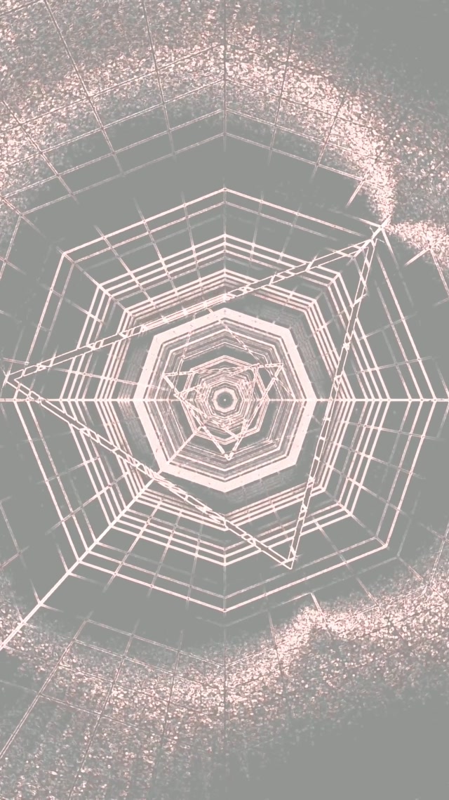 Neon Tunel Oktagon Vrtlog Vj Loop 9:16 Reels 60fps Screensaver