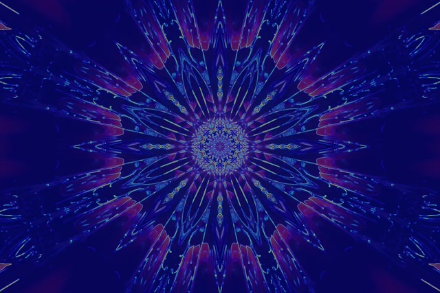 Neontunnel Kaleidoskop Explosion VJ Loop 3:2 Surface 60fps Skärmsläckare