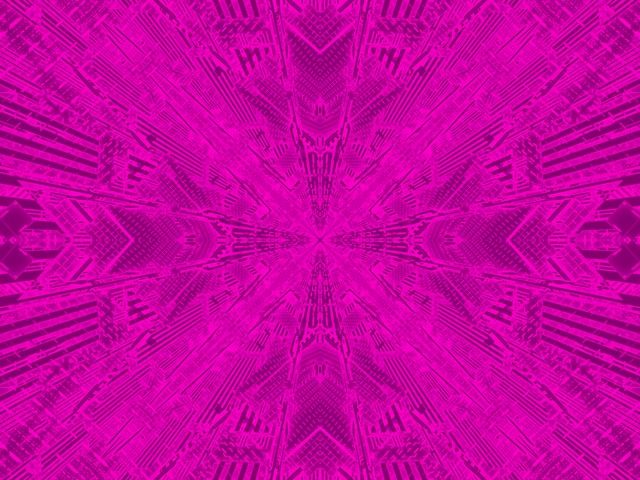 Magenta Kaleidoskop Burst Neontunnel Vj Loop 4:3 Classic 60fps Skärmsläckare