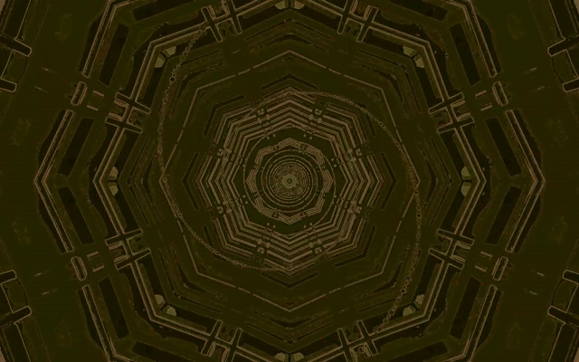 Neontunnel Oktagon Virvel VJ Loop 60fps 16:10 MacBook Skärmsläckare