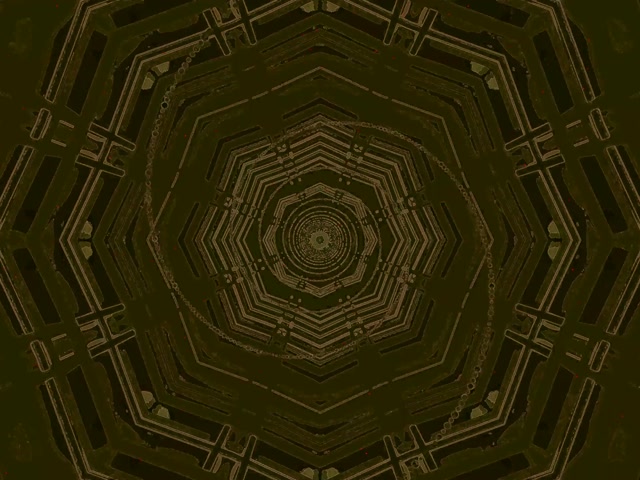 Neontunnel Oktagon Spiral VJ Loop 4:3 Klassisk 60fps Skärmsläckare