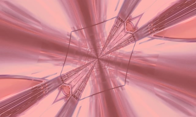 Neontunnel Rosa Stål Rutnät Explosion VJ Loop 5:3 Bred 60fps Skärmsläckare