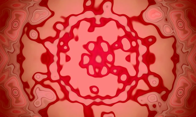 Neontunnel Rosa Kaleidoskop Blomning VJ Loop 5:3 Wide 60fps Skärmsläckare