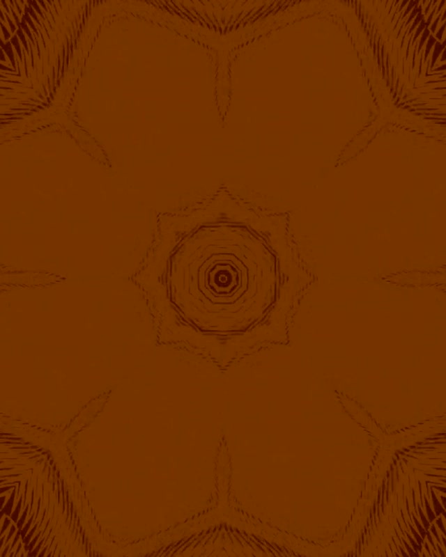 Neon Tunnel Brun Kaleidoskop Mandala VJLoops 4:5 Instagram 60fps Skärmsläckare