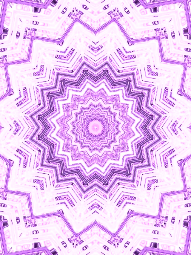 Tuneli ya Neon Zambarau Nyota Hifadhi Skrini 3:4 iPad Wima 60fps VJ Loop