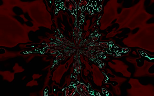 Tuneli ya Neon Pink Fractal Burst VJ Loop 16:10 MacBook 60fps Hifadhi-skrini