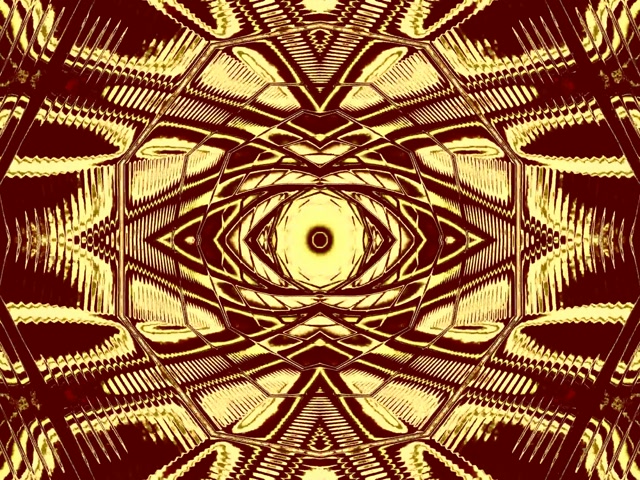 Golden Eye Neon Tunnel Screensaver 4:3 Classic 60fps VJ Loop PC Laptop