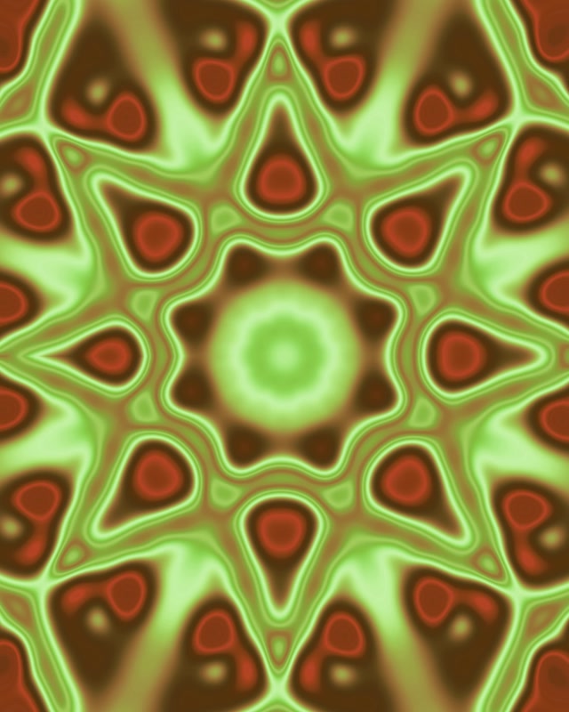 Radiant Mandala Neon Tunnel 4:5 Instagram 60fps Screensaver VJ Loop