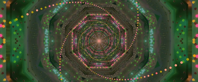 Neon Tunnel Octagon Vortex VJLoops 2.39:1 Cinemascope 60fps Hifadhi ya Skrini