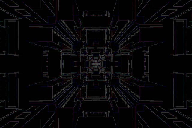 Pembezoni za Neon Geometric Grid VJ Loop 3:2 Surface 60fps Screensaver