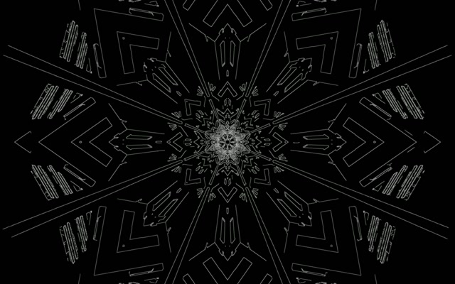 Neon Tunnel Kaleidoscope Burst VJ Loop 16:10 MacBook 60fps Screensaver