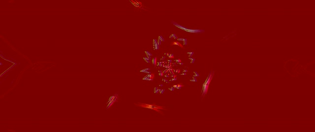 Tunnel ya Neon Fractal Kaleidoscope Mlipuko VJLoops 2.39:1 Cinemascope 60fps Hifadhi ya Skrini