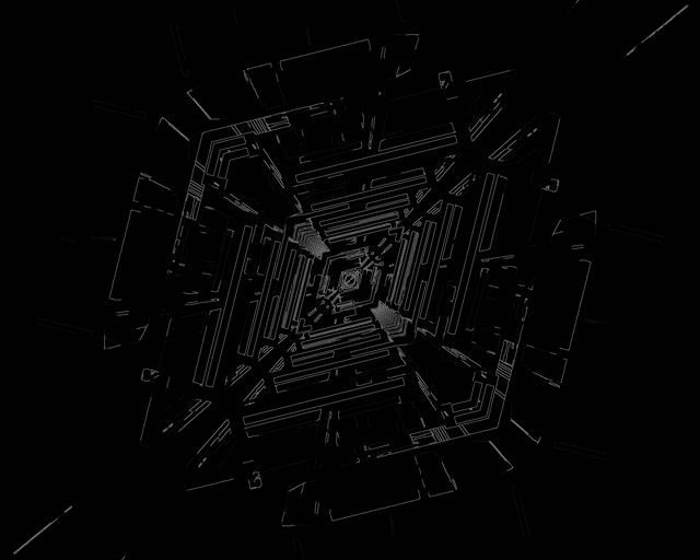 Pembezoni za Neon Industrial Grid Vortex Vj Loop 5:4 industrial 60fps Screensaver