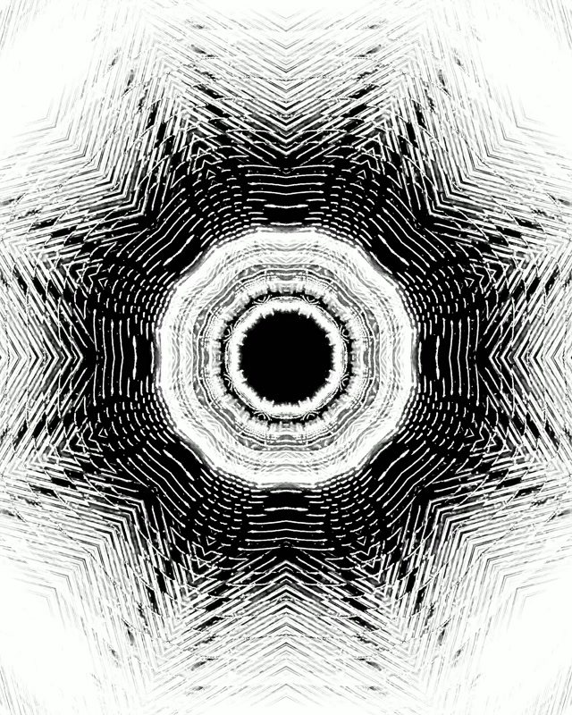 Mrango wa Neon Star Mandala Vortex VJLoops 4:5 Instagram 60fps Skrinseva