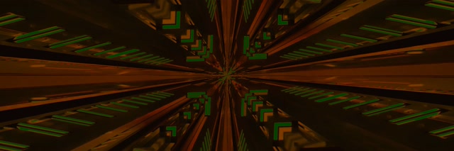 Tunnel ya Neon Fractal Kaleidoscope Burst 3:1 Triple Wide 60fps Screensaver Vj Loop