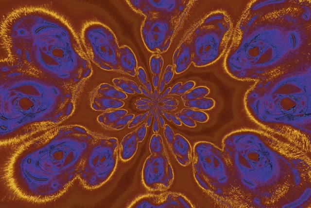 Tunnel ya Neon Kaleidoscope Burst VJLoops 3:2 Surface 60fps Screensaver